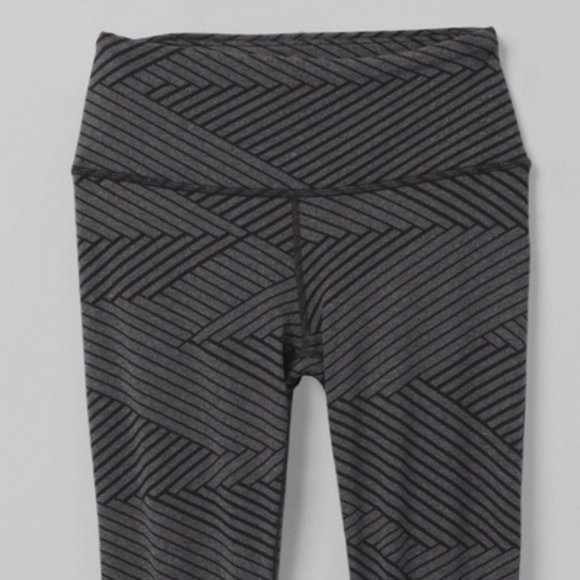 PrAna Transform Capri Size Small Charcoal Thatch - Picture 1 of 4